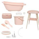 Bebejou Σετ Μπάνιου Sense 7 τεμαχίων Pale Pink