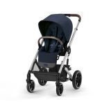 Cybex Βρεφικό Καρότσι New Balios S LUX SLV B Ocean Blue