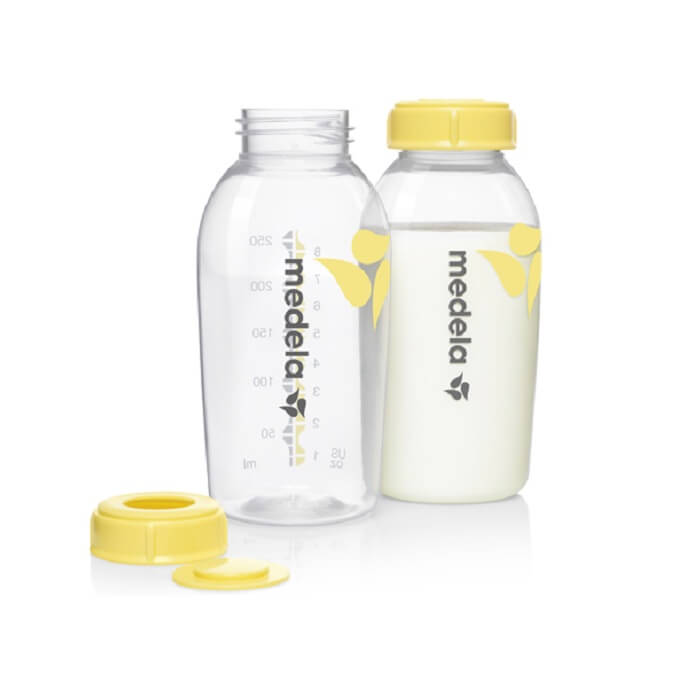 Medela Μπιμπερό Με Πώμα (250 ml.) (2 τεμ.)