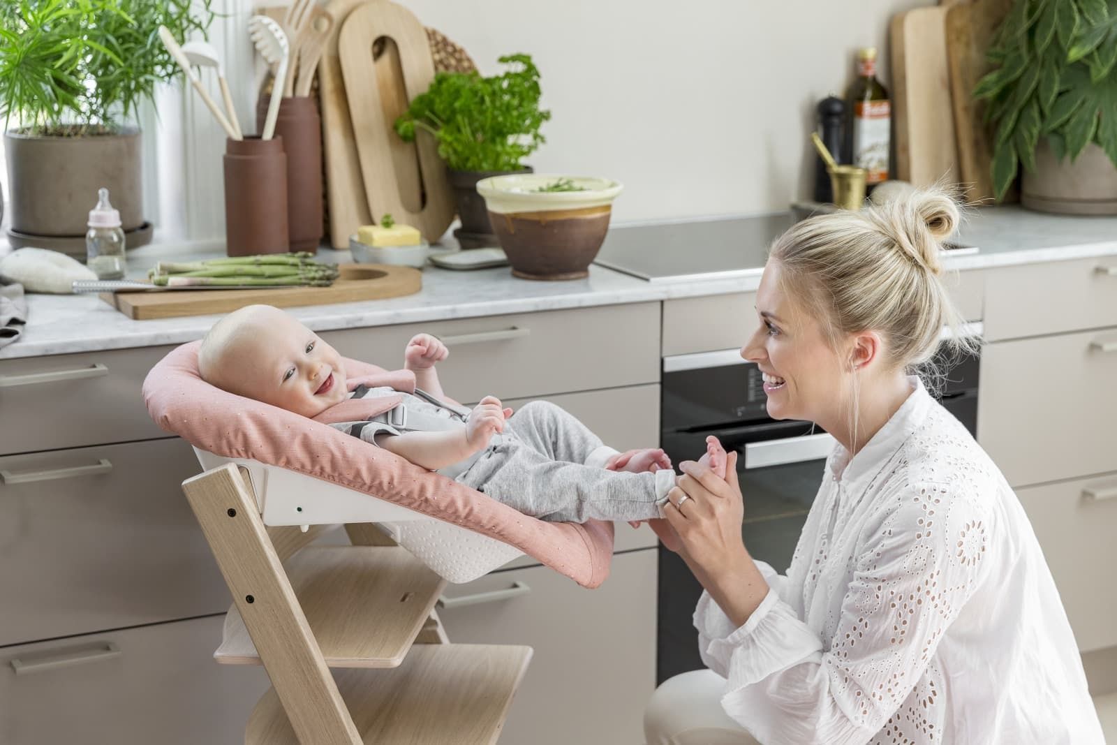 Stokke - Tripp Trapp σετ νεογέννητου grey