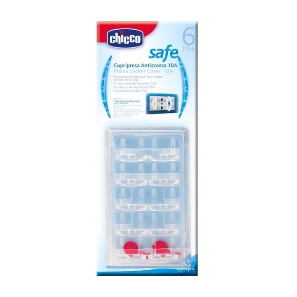 Chicco Kάλυμα Πρίζας Νέο 10τεμ (64082-30)
