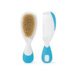 Chicco Βούρτσα & Χτένα με Φυσική Τρίχα Μπλε 06569-20