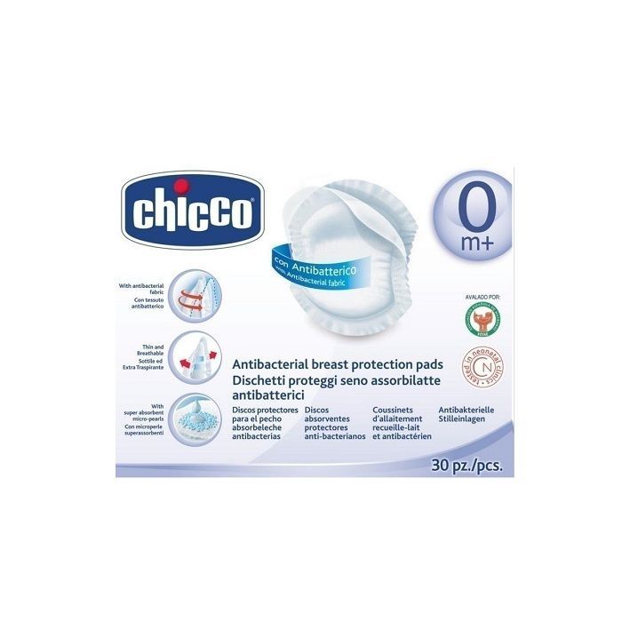 Chicco Επιθέματα Αντιβακτηριακά (30 τεμ)