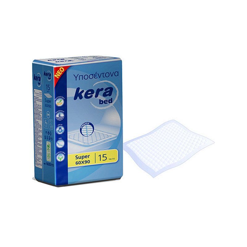 Kera bed - Υποσέντονα 15τμχ (60 x 90εκ.)