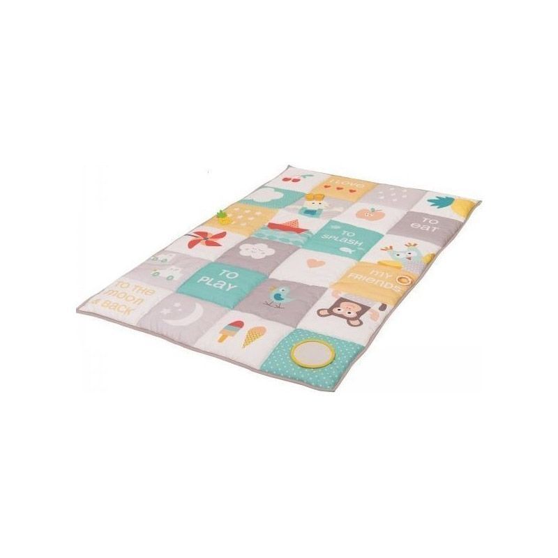 Taf toys - Χαλάκι δραστηριοτήτων Ι love big mat – soft colors (100x150cm)