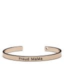 Proud Μama Βραχιόλι Χειροπέδα Rose Gold