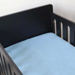 Trois Kilos Sept Μπλε Κατωσέντονο 70x140 Jersey με Λάστιχο