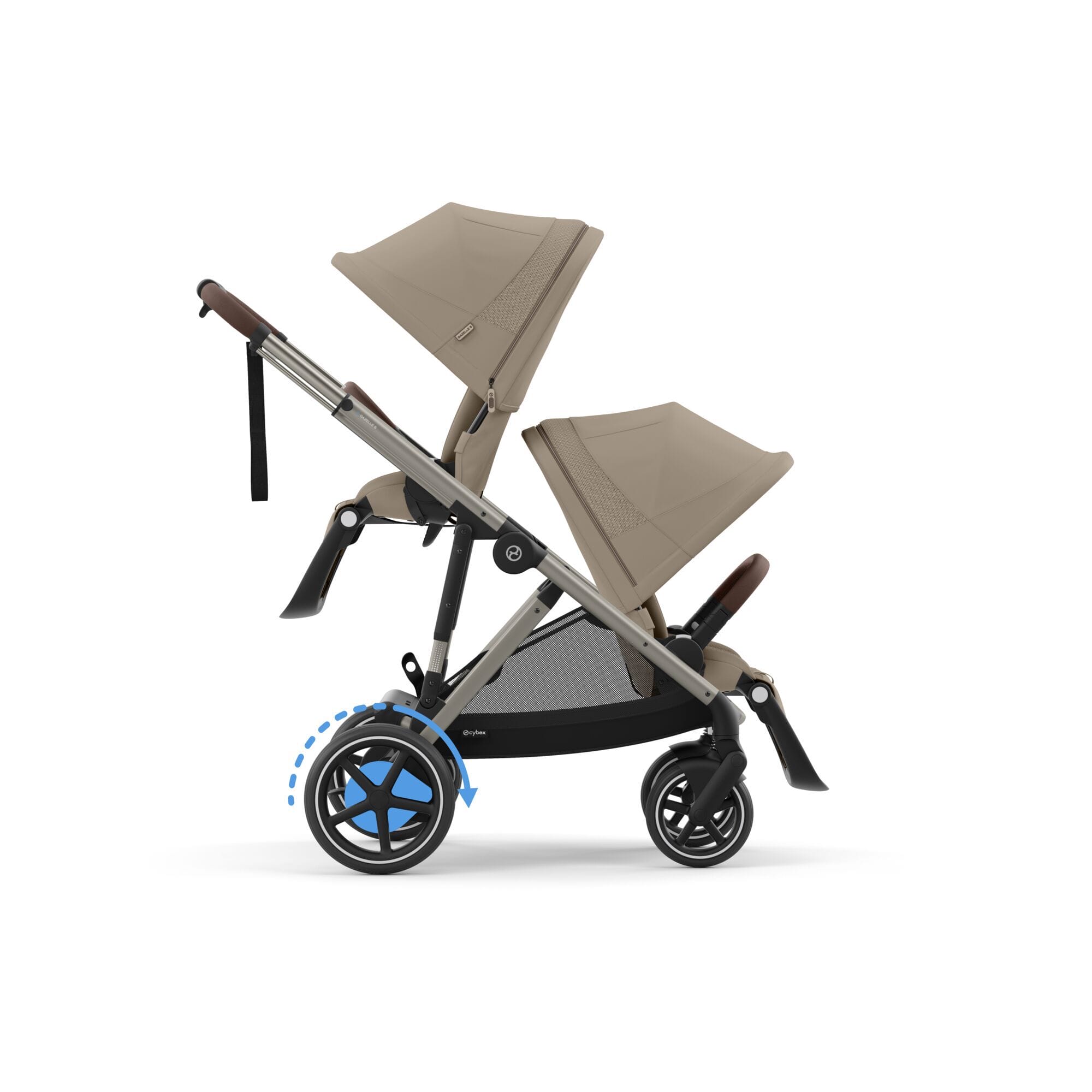 Cybex Βρεφικό Καρότσι eGazelle S TPE BP Almond Beige - Image 6
