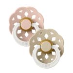 Bibs Πιπίλες Boheme 2τεμ. Latex No 1 Blush Glow/Vanilla Glow