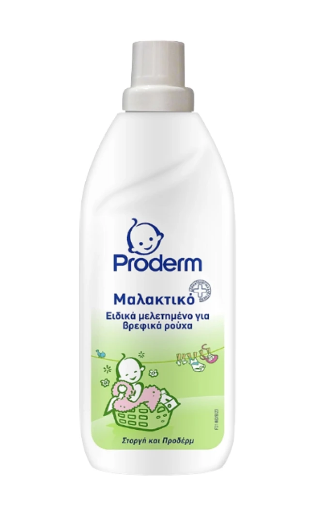 adaf7e07fe9788df9e364d3d593da50f.png PRODERM Μαλακτικό Ρούχων 1 lt - Image 1