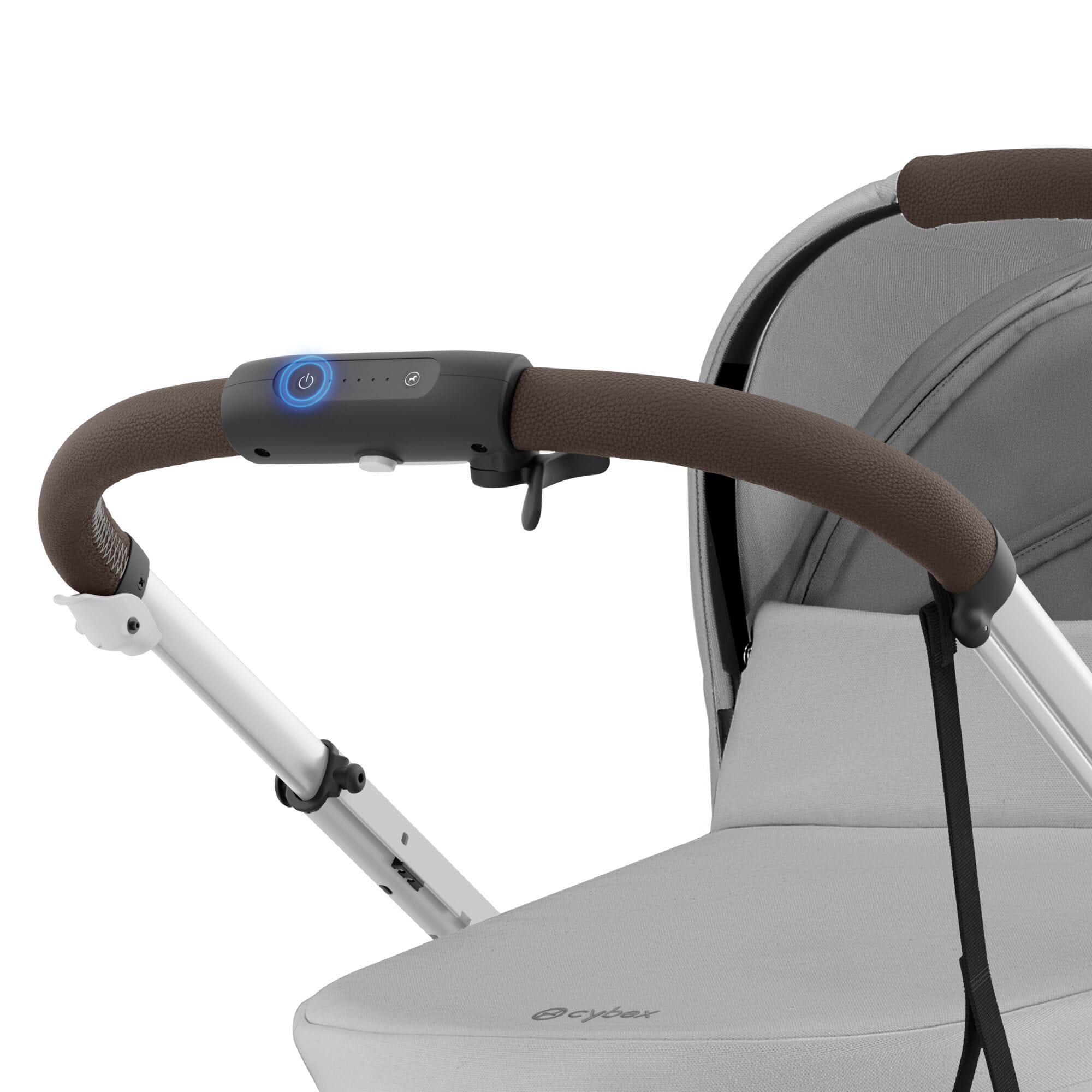 CYBEX Βρεφικό Καρότσι eGazelle S SLV BP Stone Grey - Image 3