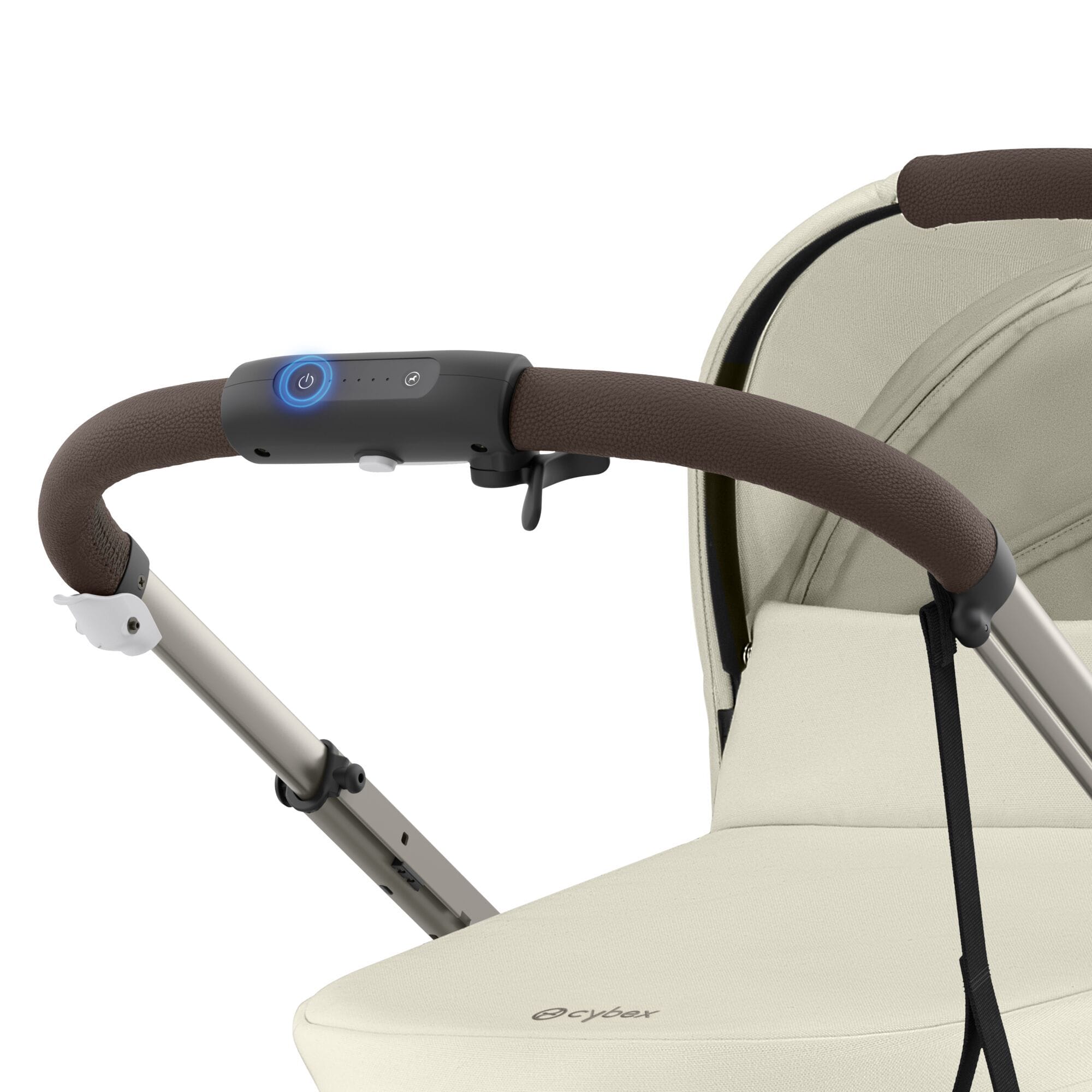CYBEX Βρεφικό Καρότσι eGazelle S TPE BP Seashell Beige - Image 3