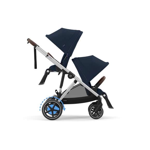 CYBEX Βρεφικό Καρότσι eGazelle S SLV BP Ocean Blue - Image 7