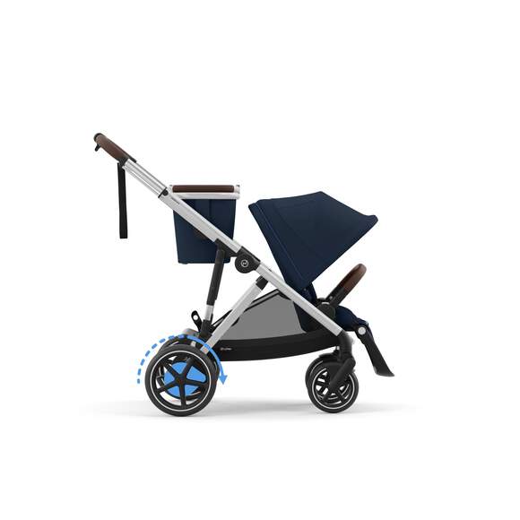 CYBEX Βρεφικό Καρότσι eGazelle S SLV BP Ocean Blue - Image 1