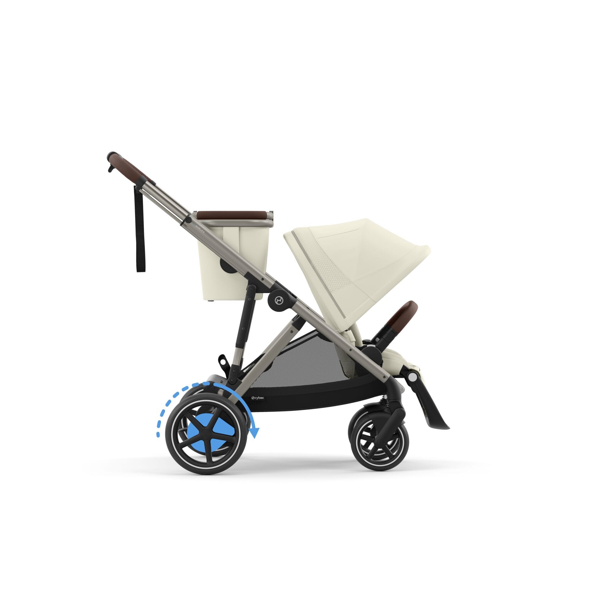 CYBEX Βρεφικό Καρότσι eGazelle S TPE BP Seashell Beige - Image 1