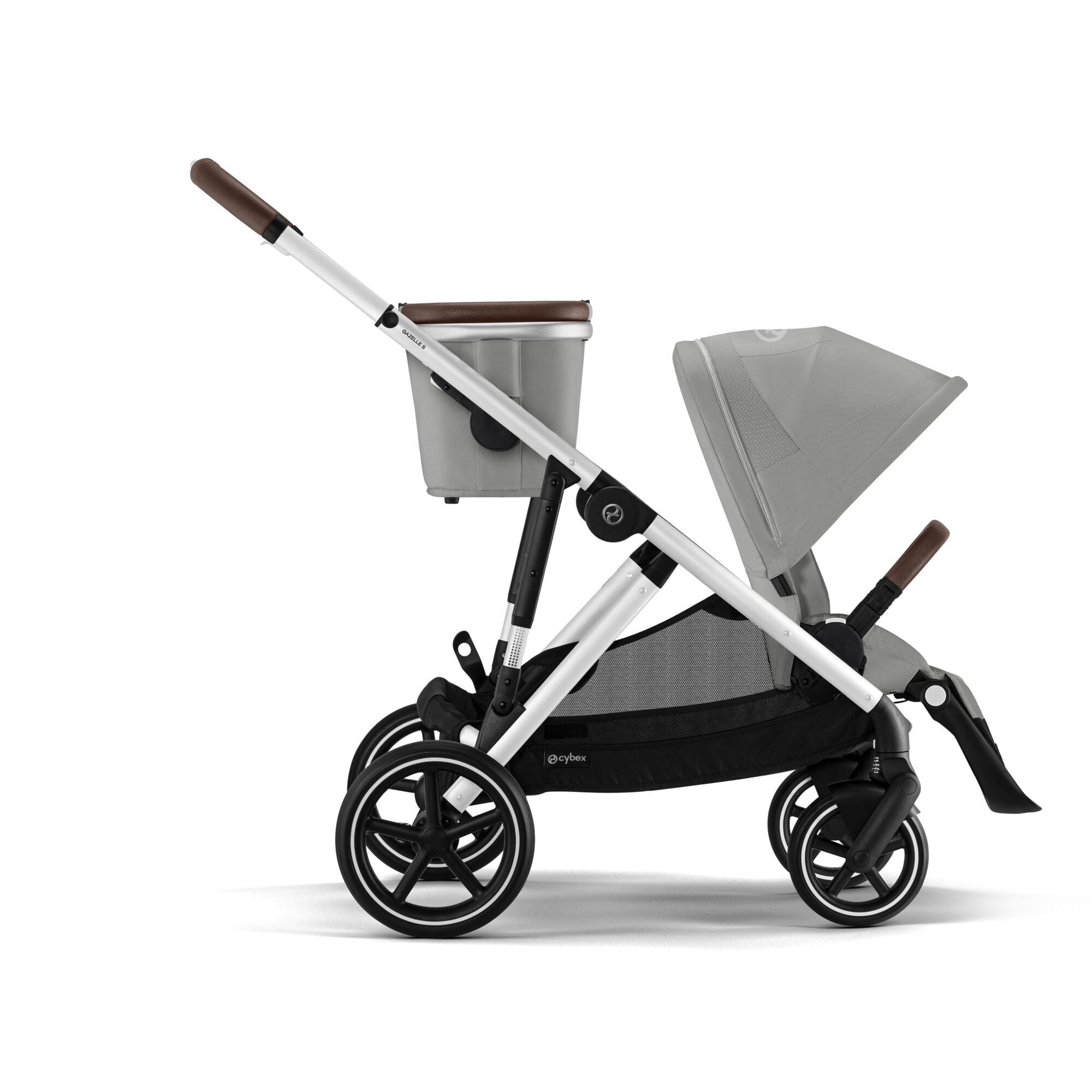 CYBEX Βρεφικό Καρότσι GAZELLE  S SLV BP Stone Grey mid grey - Image 1