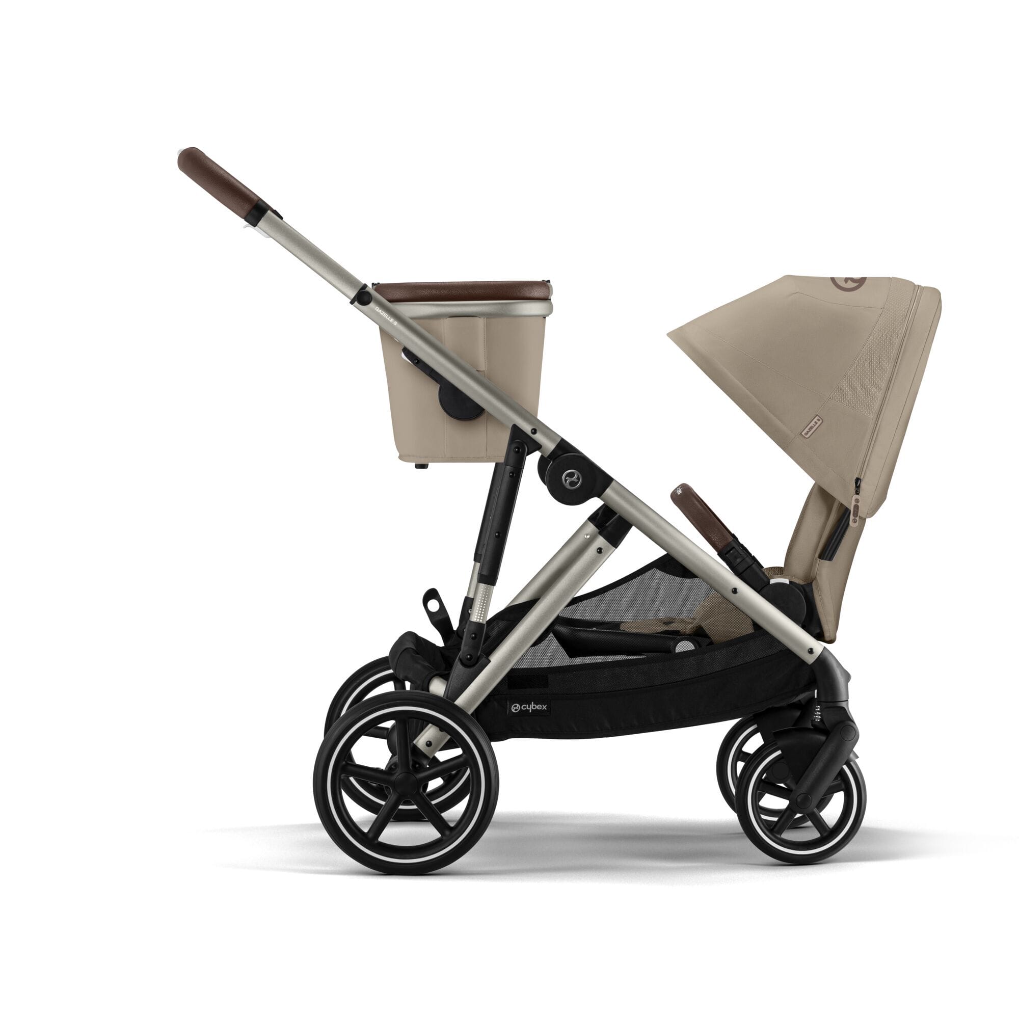 Cybex Βρεφικό Καρότσι GAZELLE S TPE Almond Beige - Image 6