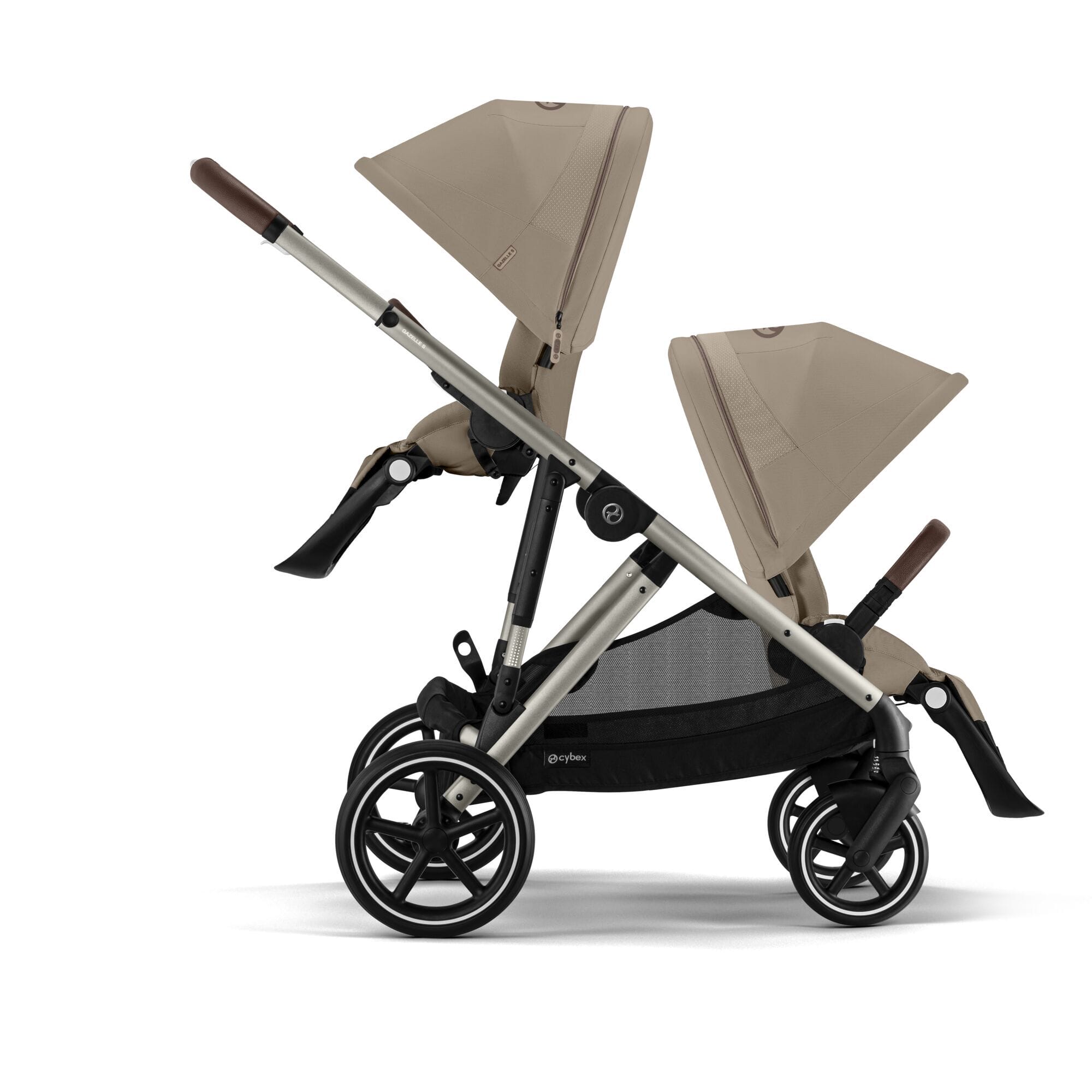 Cybex Βρεφικό Καρότσι GAZELLE S TPE Almond Beige - Image 9