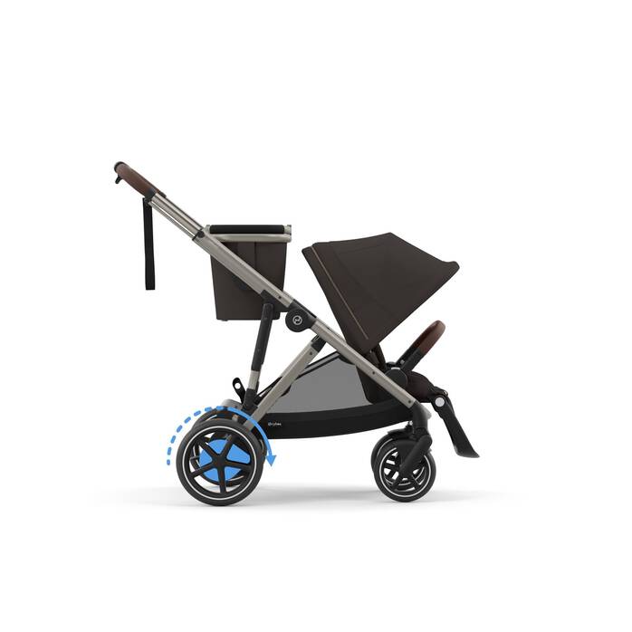 CYBEX Βρεφικό Καρότσι eGazelle S TPE BP Chocolate Brown - Image 1