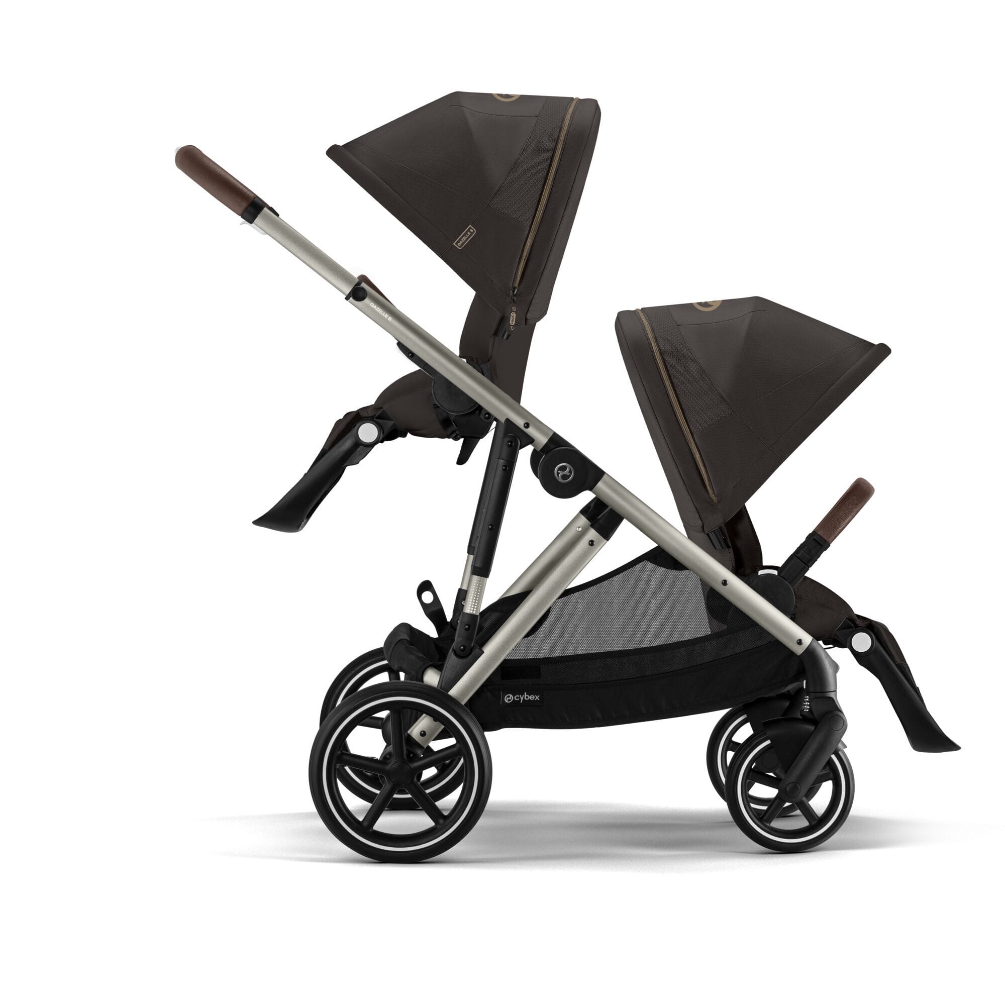 CYBEX Βρεφικό Καρότσι GAZELLE S TPE Chocolate Brown - Image 7