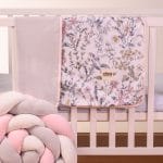 ABO Κουβέρτα αγκαλιάς διπλής όψης flower garden 90*90