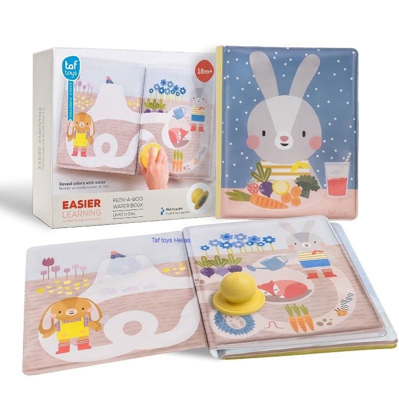 T-13465-800x800 Taf Toys Αδιάβροχο Βιβλίο Peek-A-Boo - Image 1