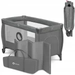 Lionelo Stefi Plus Παρκοκρέβατο Gray Multicolour