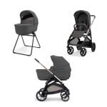 INGLESINA Πολυκαρότσι APTICA DUO MARBLE GREY + PALLADIO ΜΑΥΡΟ ΣΚΕΛΕΤΟ