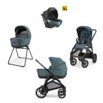 INGLESINA Πολυκαρότσι Quattro Aptica Darwin XT DARWIN HIMALAYA BLUE + Σασί Καροτσιού ΜΑΥΡΟ